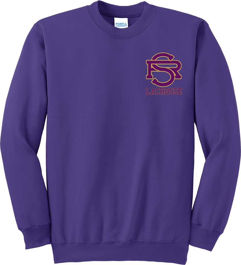 Saint Raphael Lacrosse Purple Crew Neck Sweatshirt
