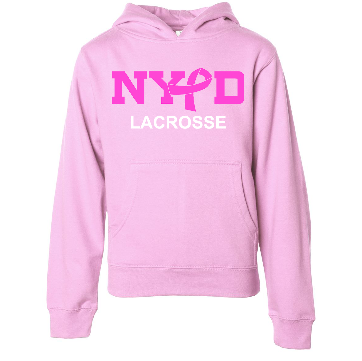 NYPD Lacrosse Youth Midweight Hooded Sweatshirt