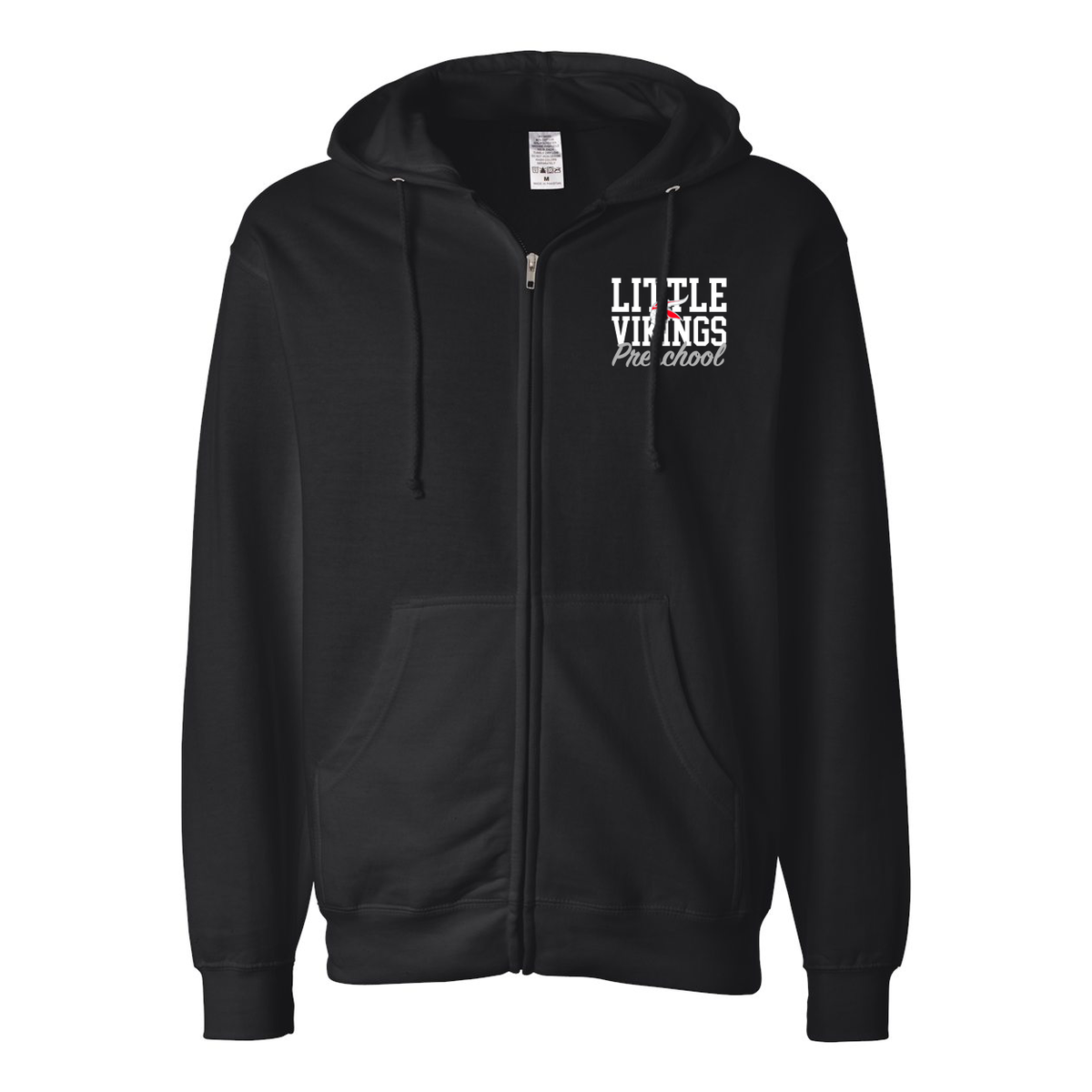 HF Little Vikings Preschool Full Zip Hoodie