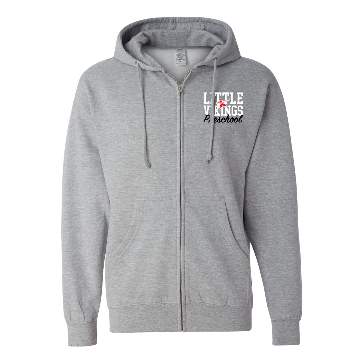HF Little Vikings Preschool Full Zip Hoodie