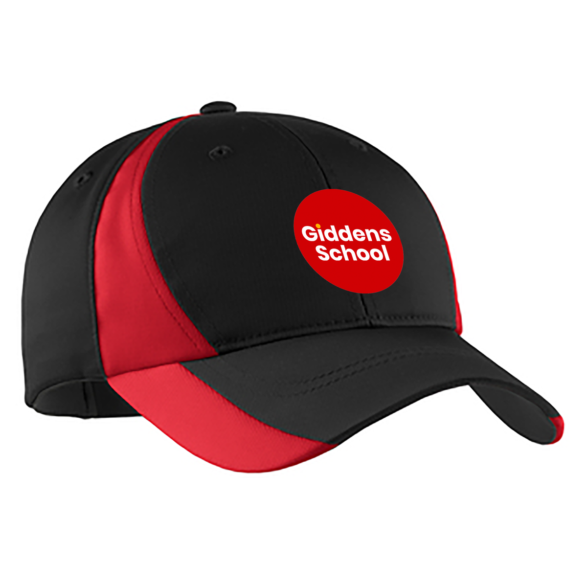 Giddens School Sport-Tek Dry Zone Nylon Colorblock Cap