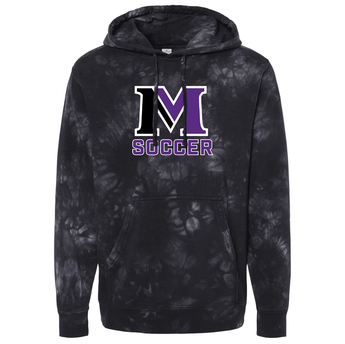 Masters School Independent Trading Co. Pigment-Dyed Hooded Sweatshirt