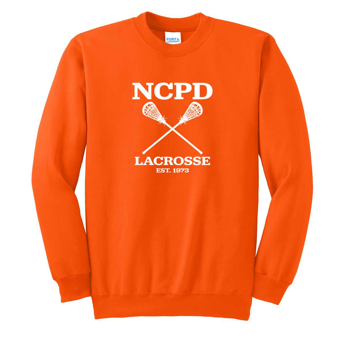 NCPD Lacrosse Crew Neck Sweater