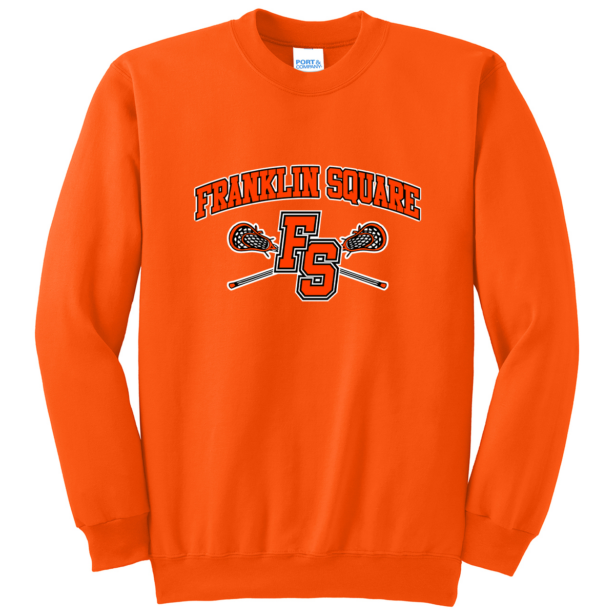 Franklin Square Lacrosse Crew Neck Sweater