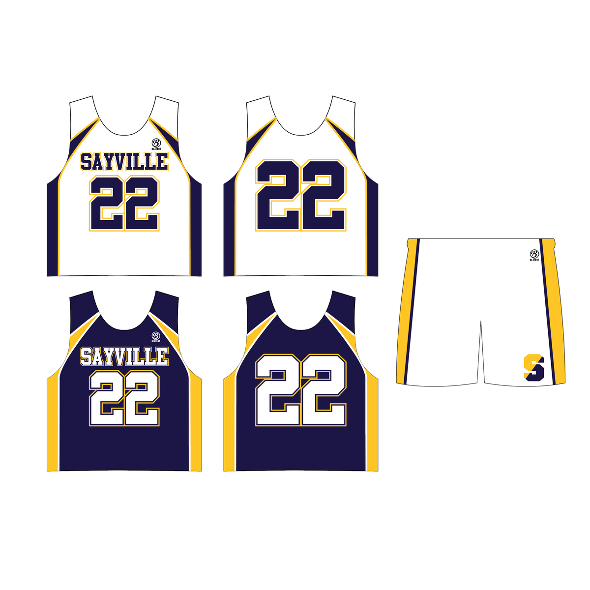 Sayville Lacrosse Boy's 2-Piece Uniform Package