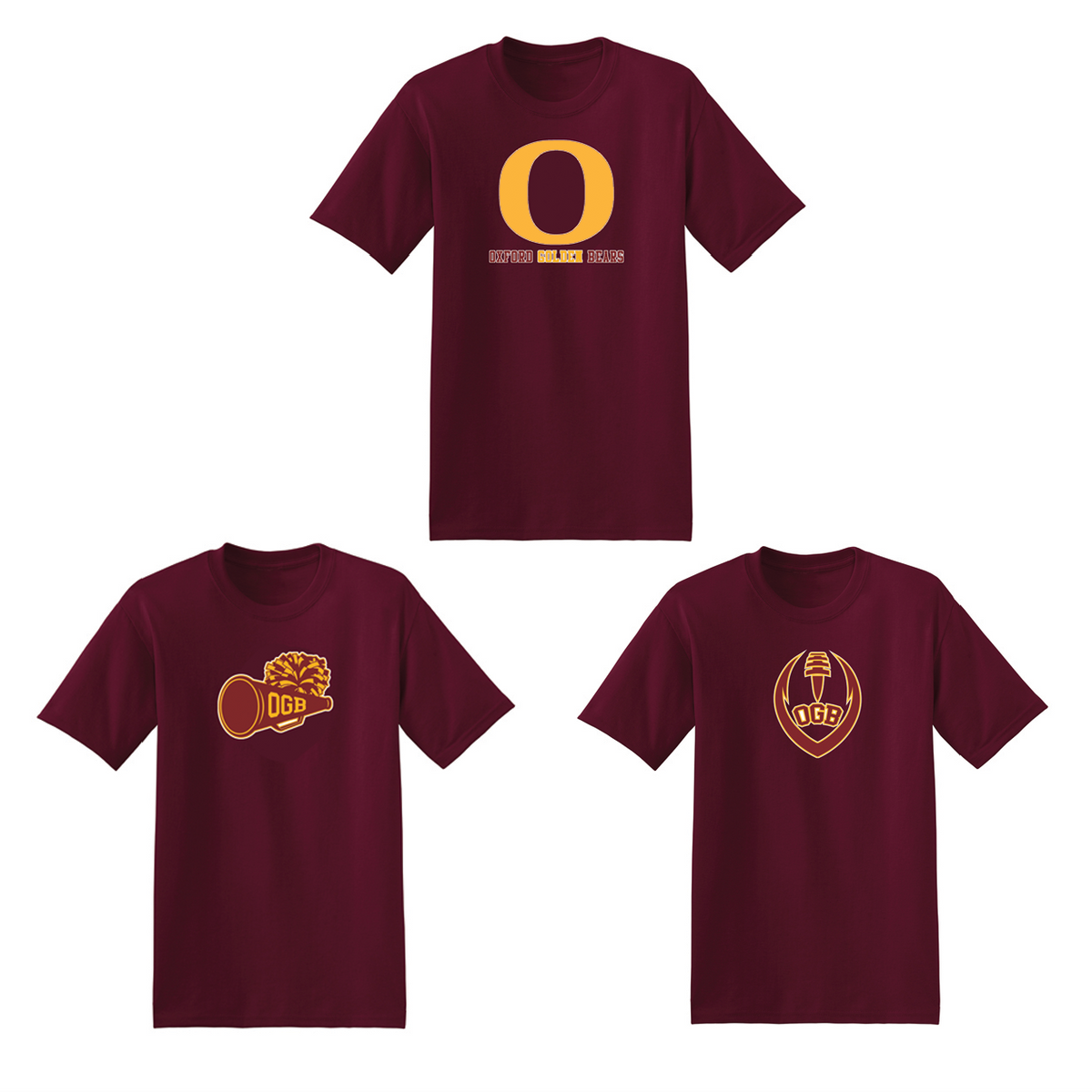 Oxford Golden Bears  T-Shirt