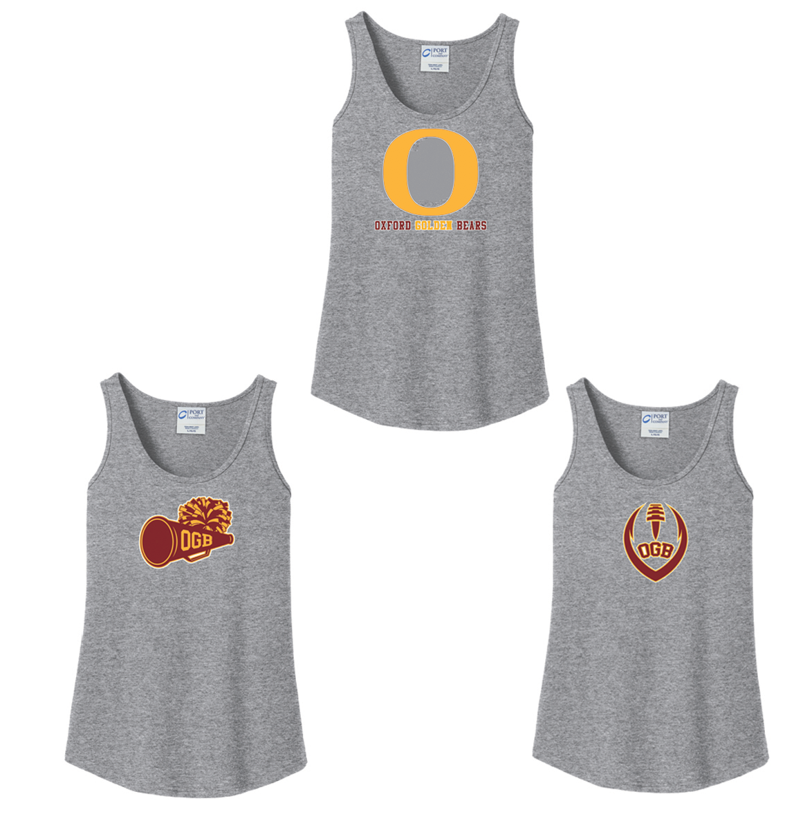 Oxford Golden Bears Women's Tank Top