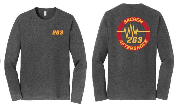 Robotics Team Port & Company® Long Sleeve Fan Favorite™ Tee (ADULT & YOUTH SIZES) BLACK OR GREY