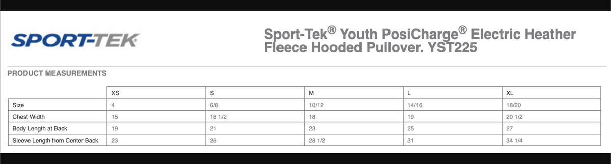 Newington Youth Lacrosse Electric Heather Fleece Hoodie