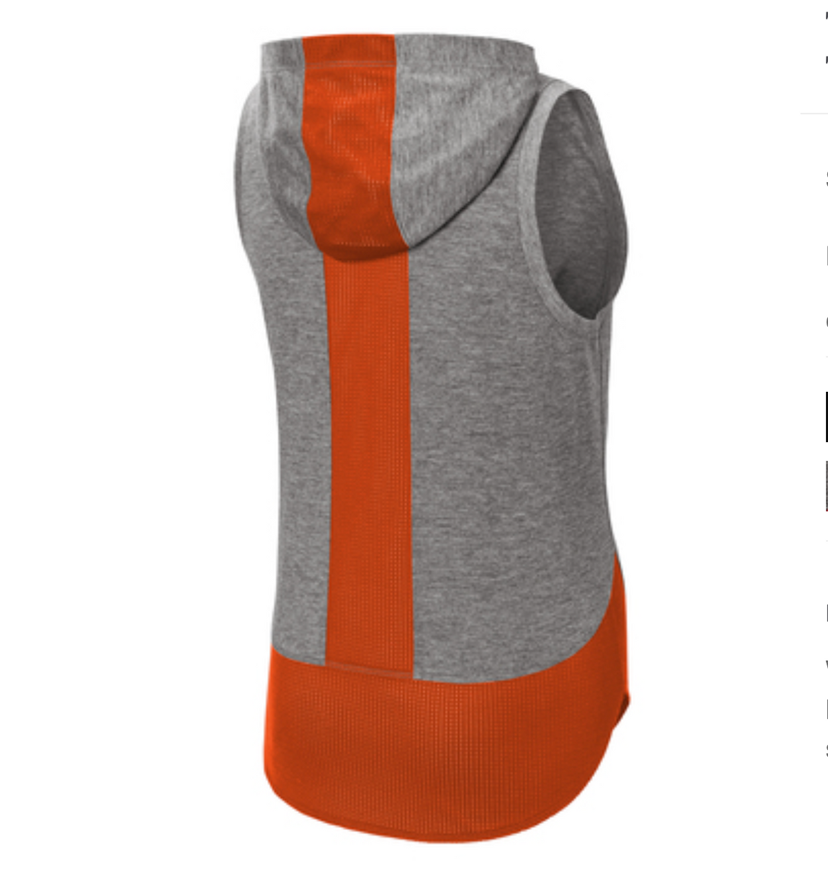 StuFunk Lacrosse Ladies Tri-Blend Hoodie Tank