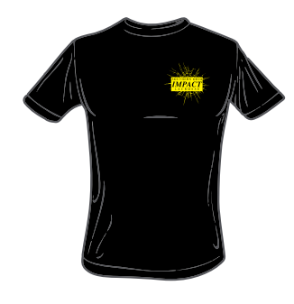 Impact Lacrosse T-Shirt (Black)