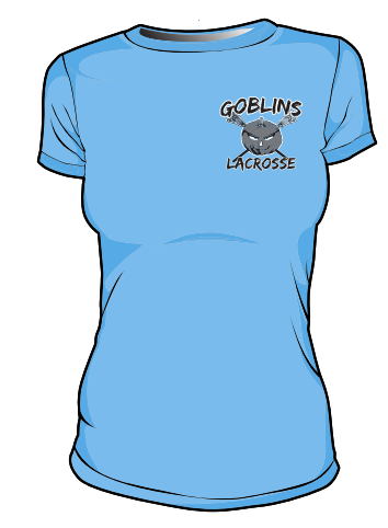 Goblins Lacrosse Women's T-Shirt (Grey Logo)