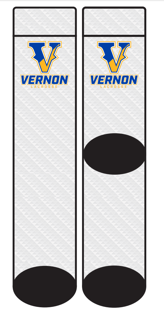 Vernon Lacrosse Socks