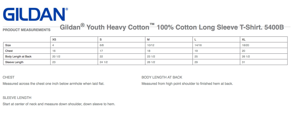 North Beach Jr. High Wrestling Cotton Long Sleeve Shirt