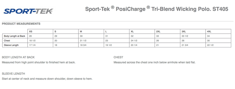 Sample Sport-Tek Tri-Blend Polo