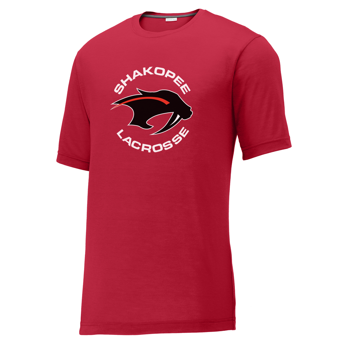Shakopee Lacrosse Red CottonTouch Performance T-Shirt