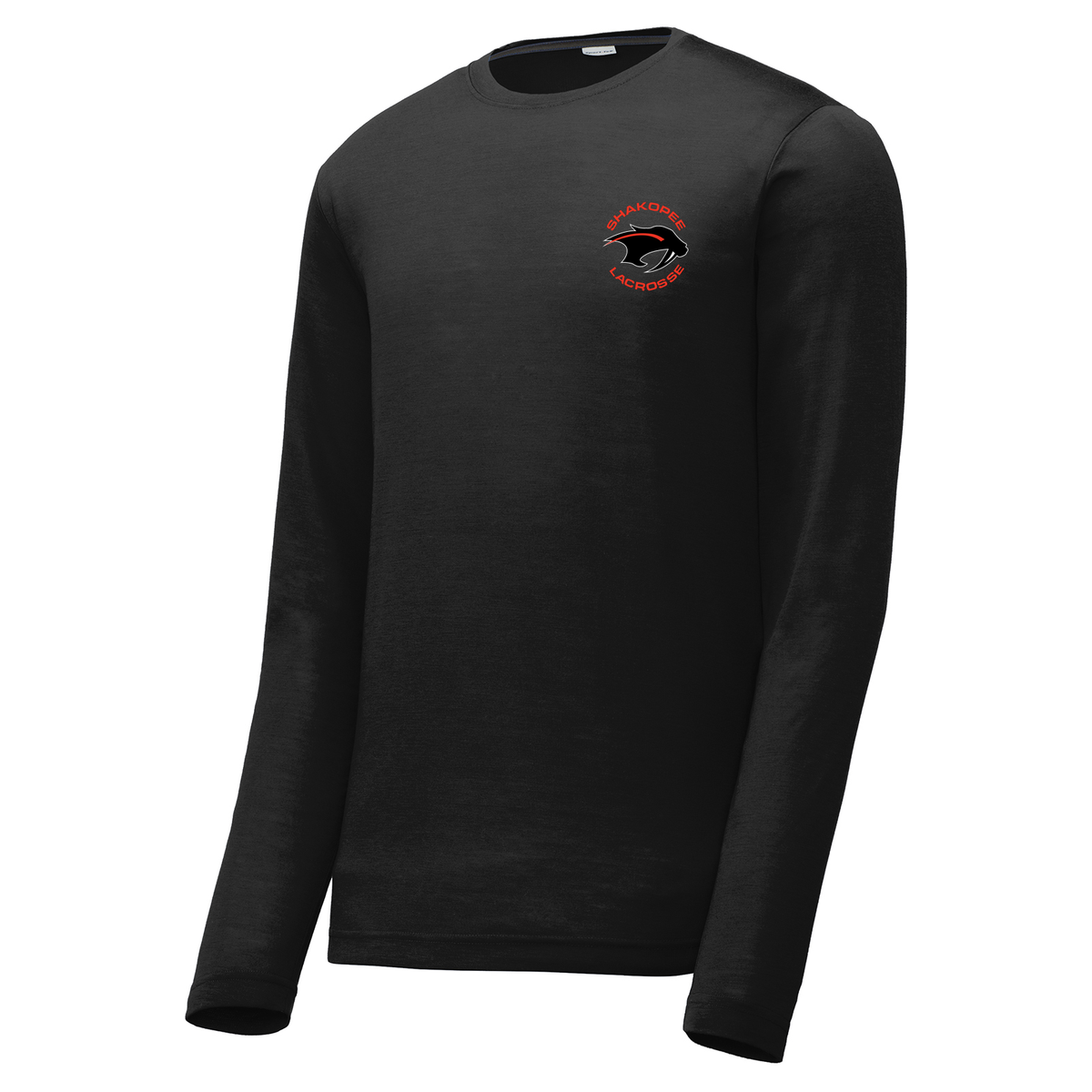 Shakopee Lacrosse Black Long Sleeve Performance Shirt