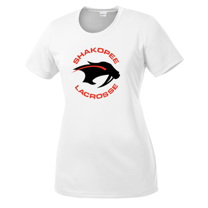 Shakopee Lacrosse Women's White Performance T-Shirt