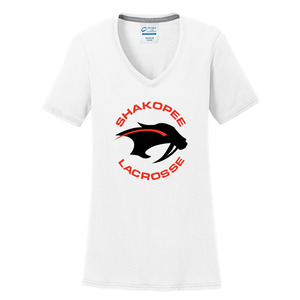 Shakopee Lacrosse Women's White T-Shirt