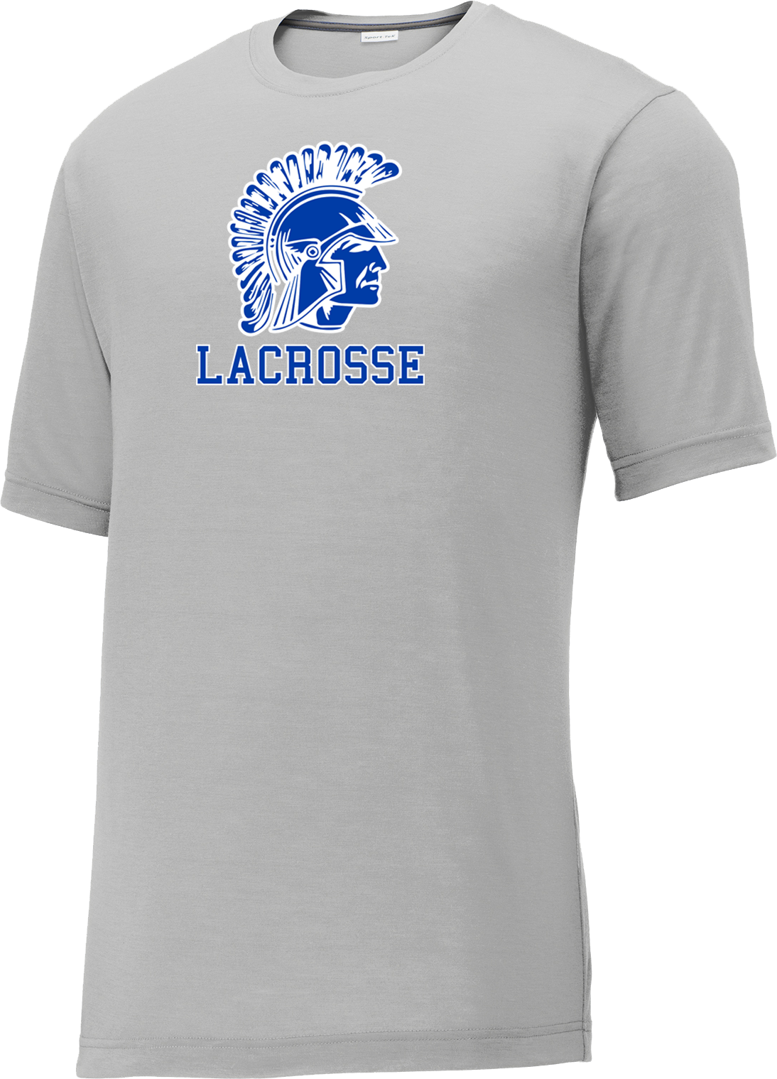 Chambersburg Lacrosse Men's Silver CottonTouch Performance T-Shirt