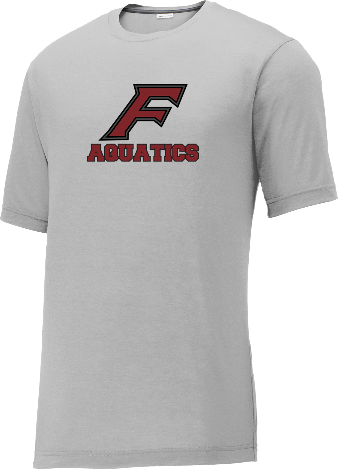 Farmington Aquatics Silver CottonTouch Performance T-Shirt