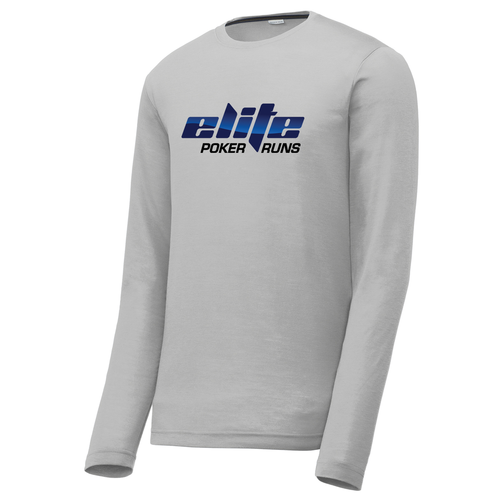 Elite Poker Runs Long Sleeve CottonTouch Performance Shirt