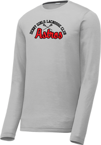 Derry Girls Lacrosse Men's Silver Long Sleeve CottonTouch Performance Shirt