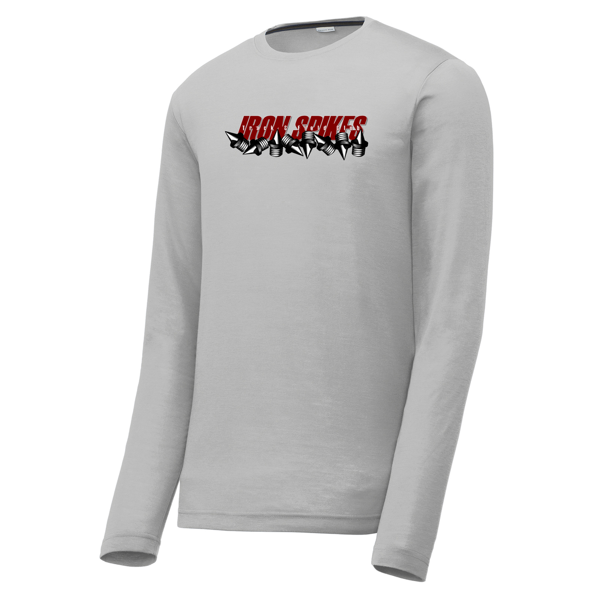 Iron Spikes Track & Field Long Sleeve CottonTouch Performance Shirt
