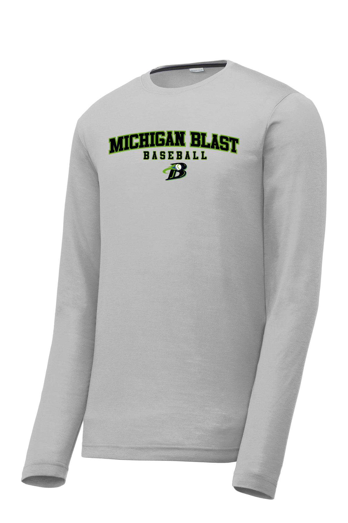 Michigan Blast Elite Baseball Long Sleeve CottonTouch Performance Shirt