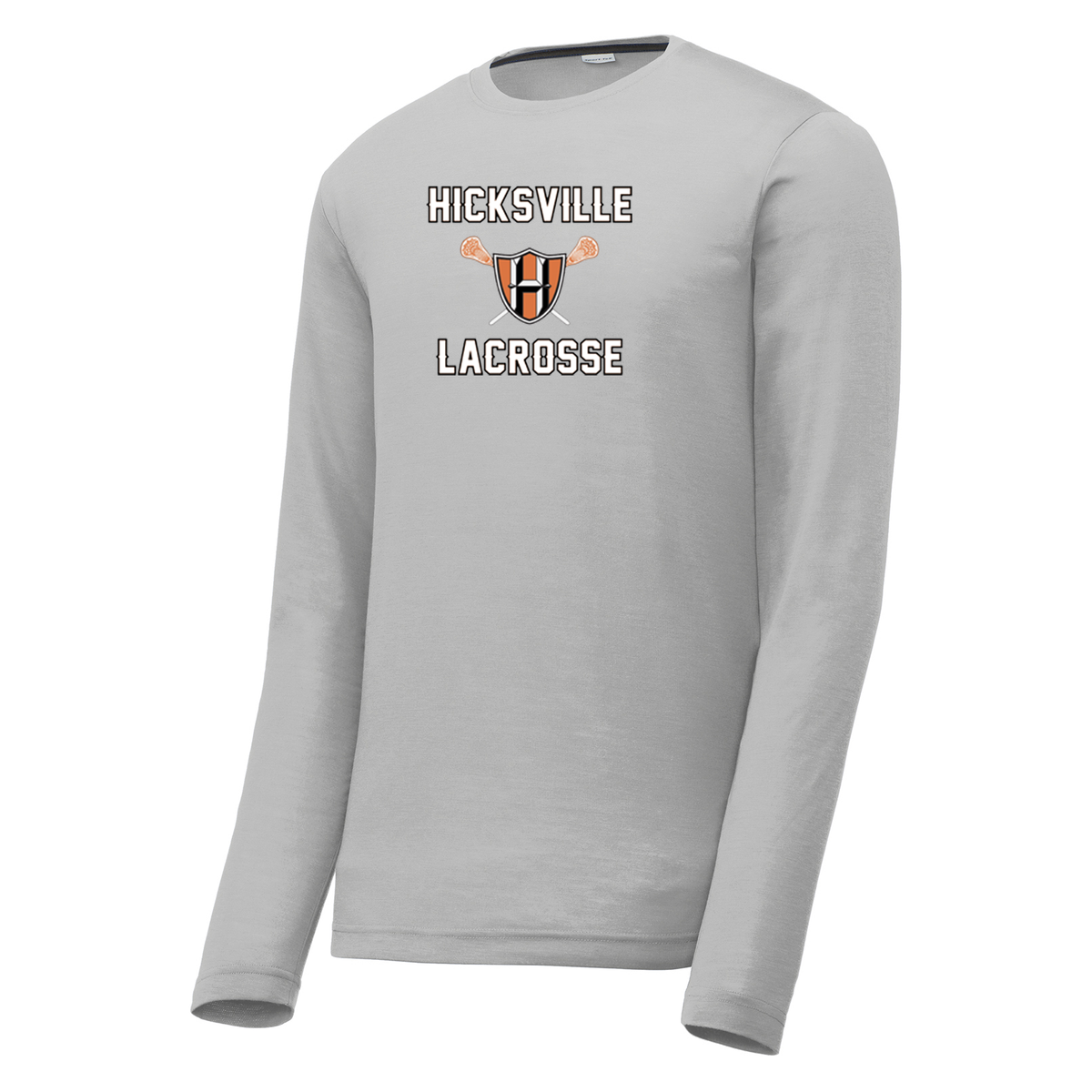Hicksville Lacrosse  Long Sleeve CottonTouch Performance Shirt