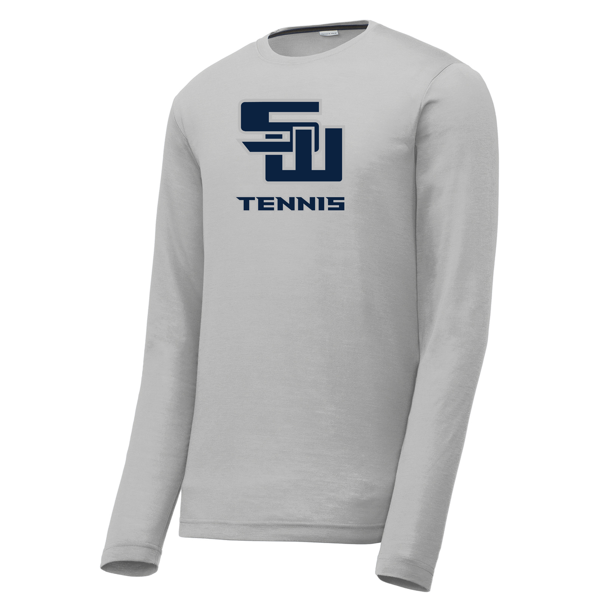Smithtown West Tennis Long Sleeve CottonTouch Performance Shirt