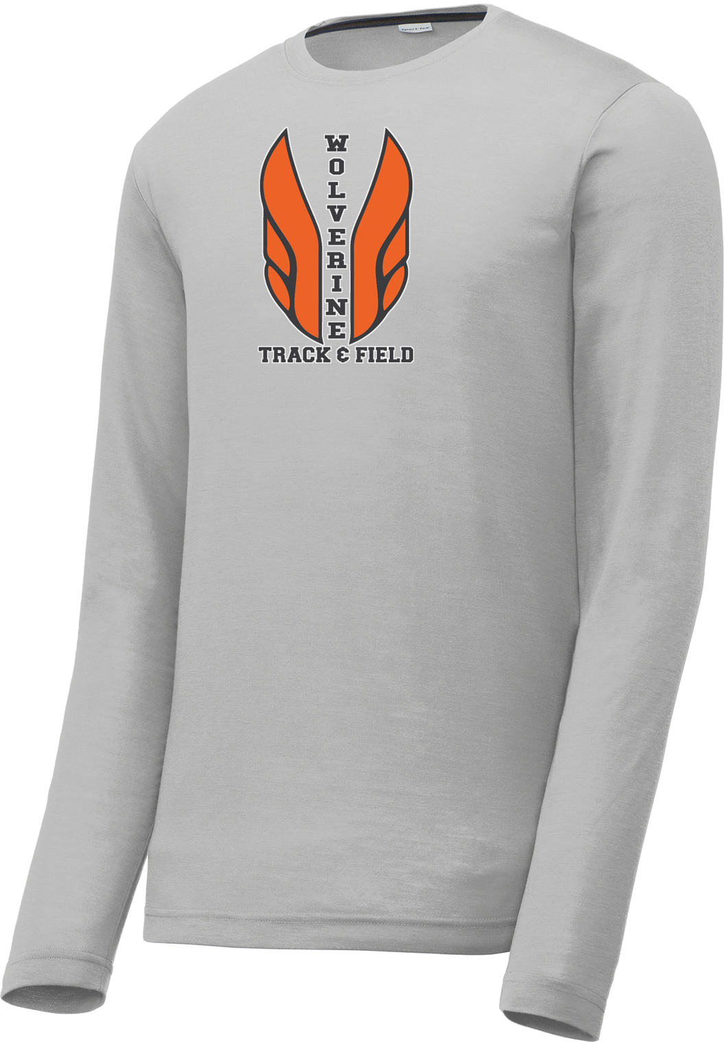 TMS Track & Field Long Sleeve CottonTouch Performance Shirt