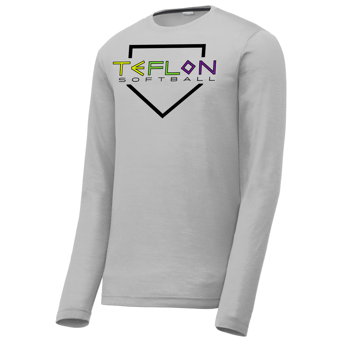 Team Teflon Softball Long Sleeve CottonTouch Performance Shirt