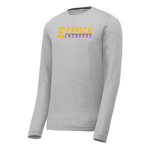 Ephmen Lacrosse Long Sleeve CottonTouch Performance Shirt