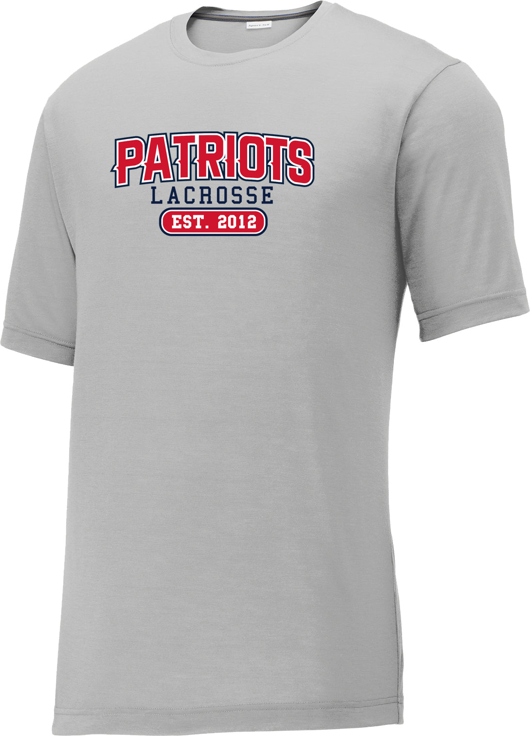 Augusta Patriots Men's Silver CottonTouch Performance T-Shirt