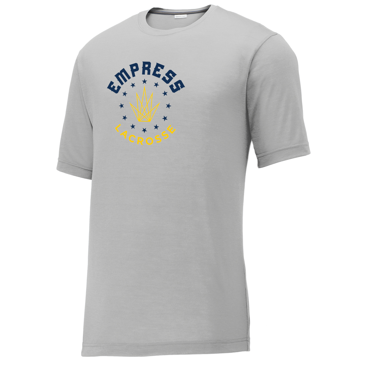 Empress Lacrosse Silver CottonTouch Performance T-Shirt