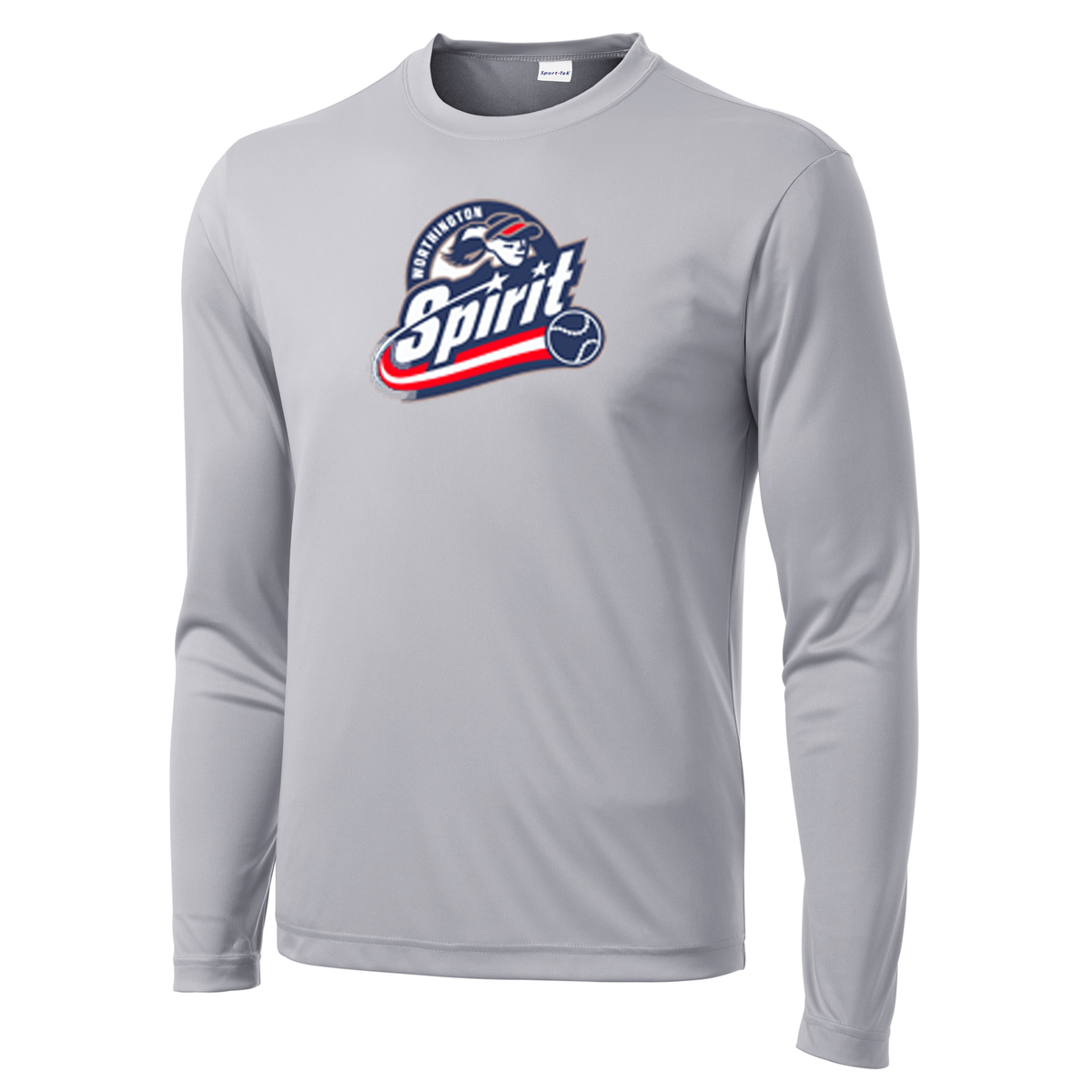 Worthington Spirit Softball Long Sleeve Performance Shirt