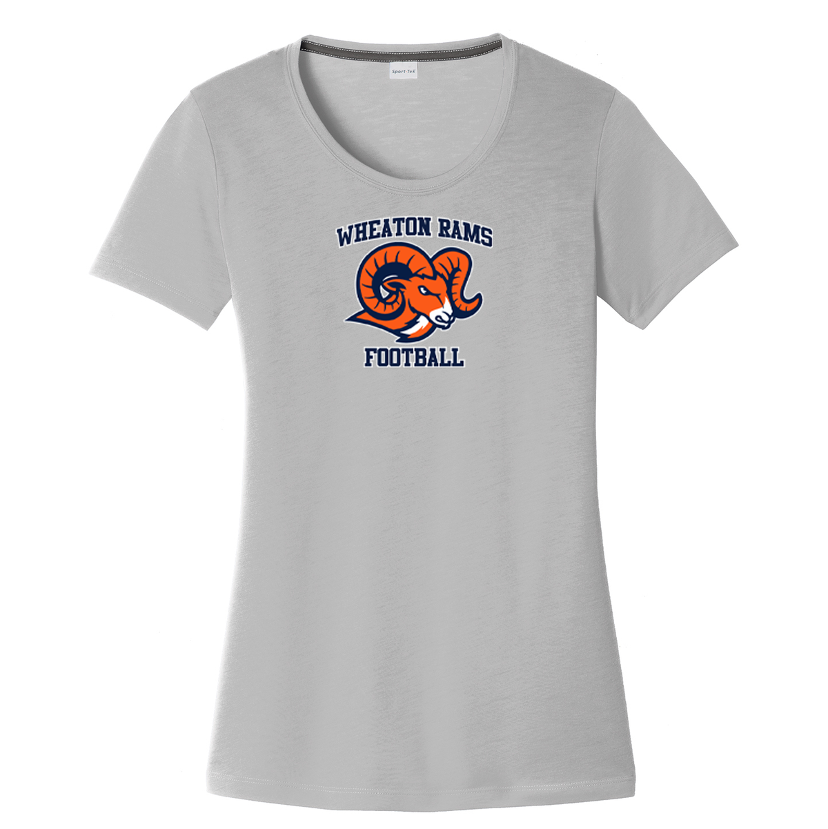 Wheaton Rams Football Women's CottonTouch Performance T-Shirt