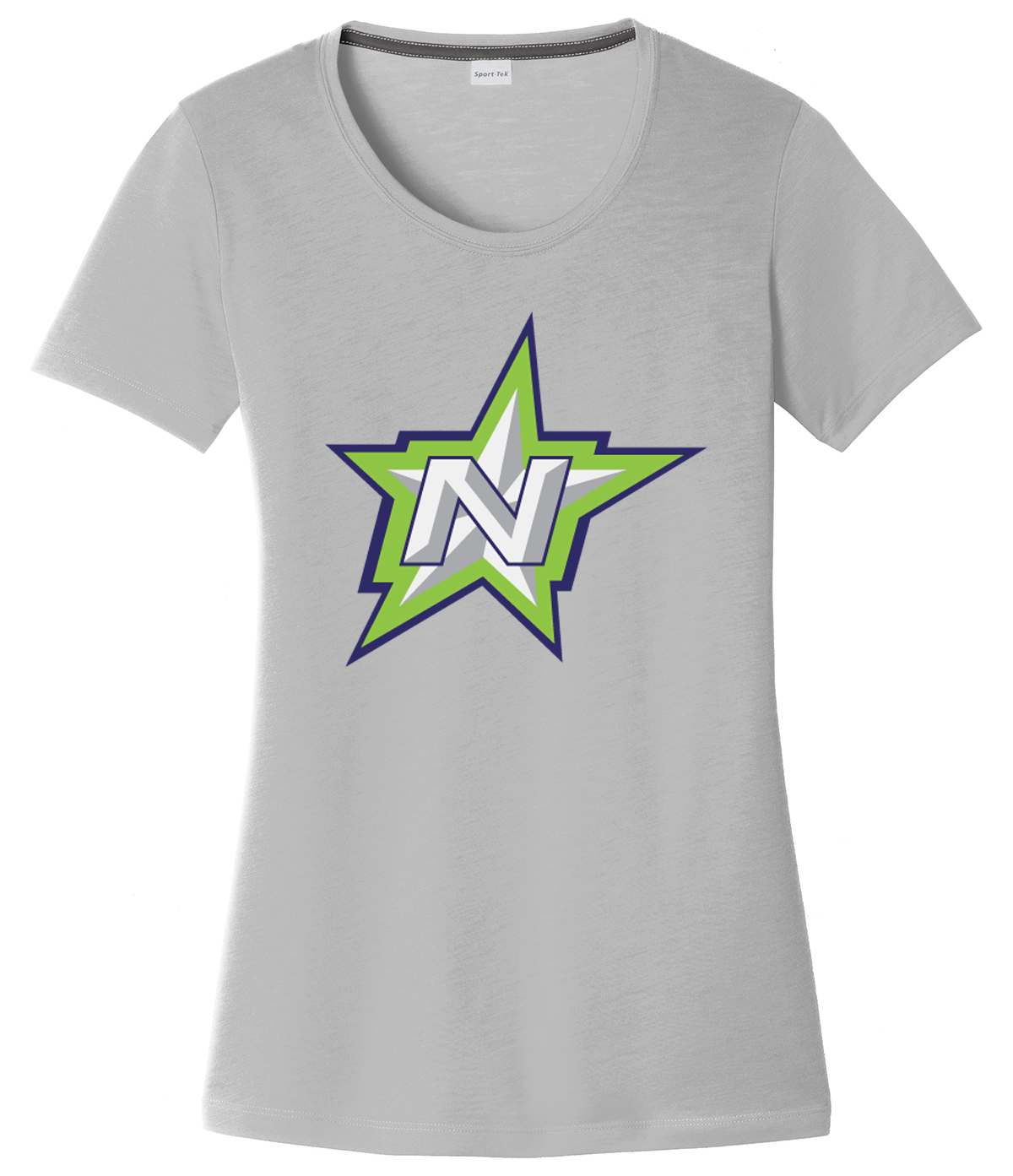 Northstar Baseball Women's Silver CottonTouch Performance T-Shirt