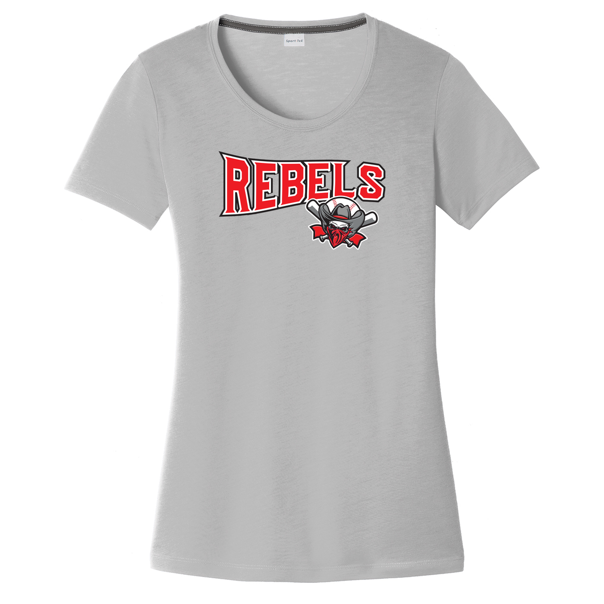 Rebels Baseball Women's CottonTouch Performance T-Shirt