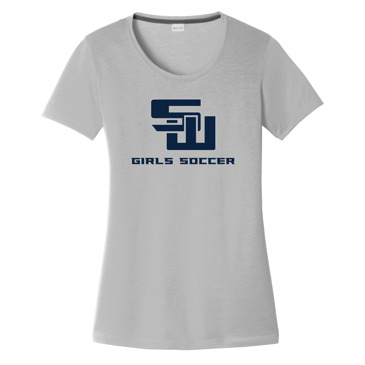 Smithtown West Girls Soccer Women's CottonTouch Performance T-Shirt