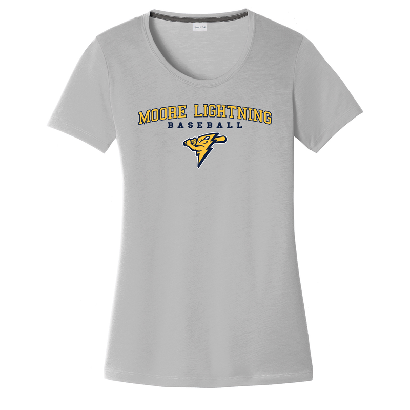 Moore Lightning Baseball  Women's CottonTouch Performance T-Shirt
