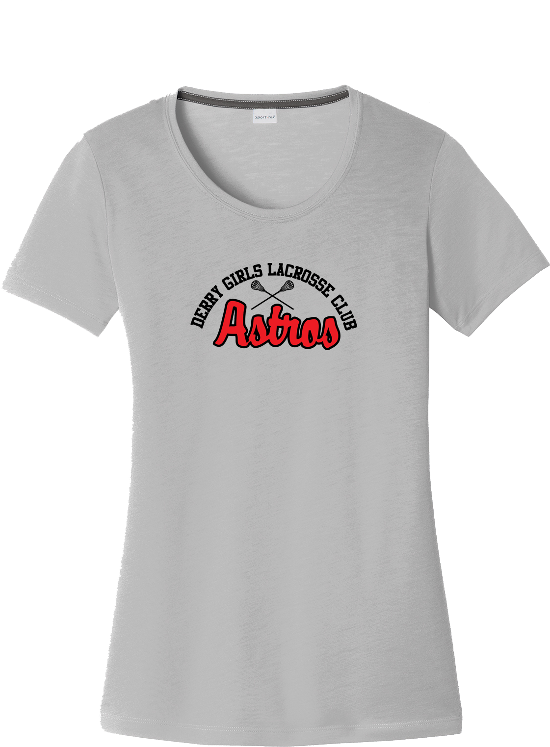 Derry Girls Lacrosse Women's Silver CottonTouch Performance T-Shirt