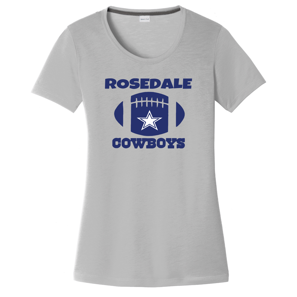 Rosedale Cowboys Women's CottonTouch Performance T-Shirt