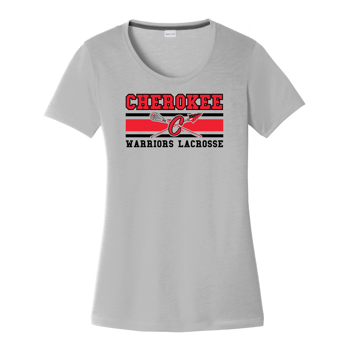 Cherokee Warriors Lacrosse Women's CottonTouch Performance T-Shirt