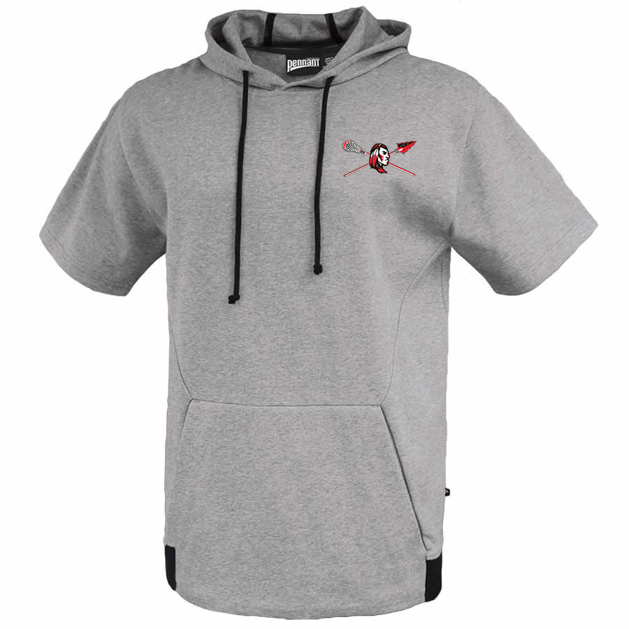 Warriors short sleeve clearance hoodie