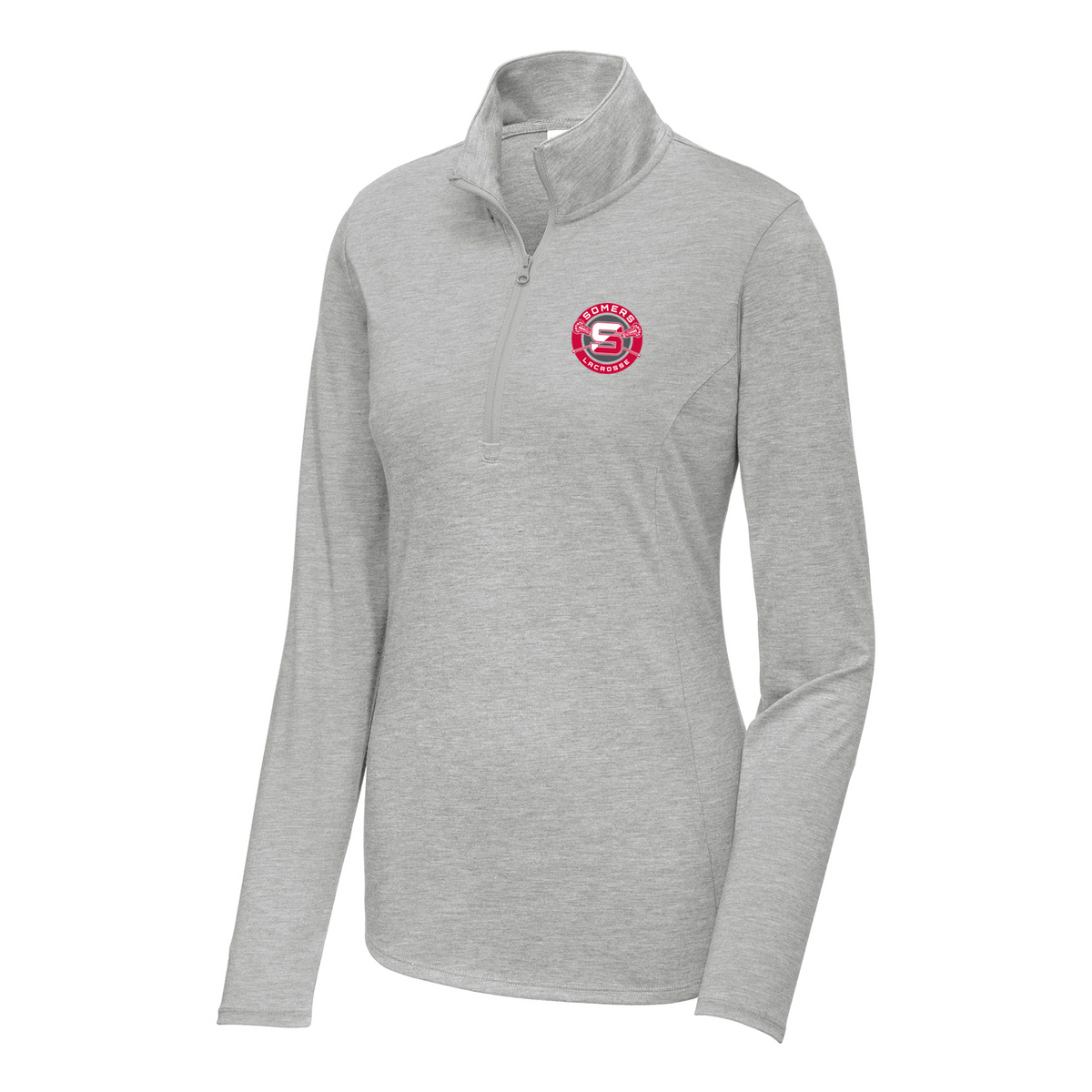 Somers Girls Lacrosse Women's Tri-Blend Quarter Zip