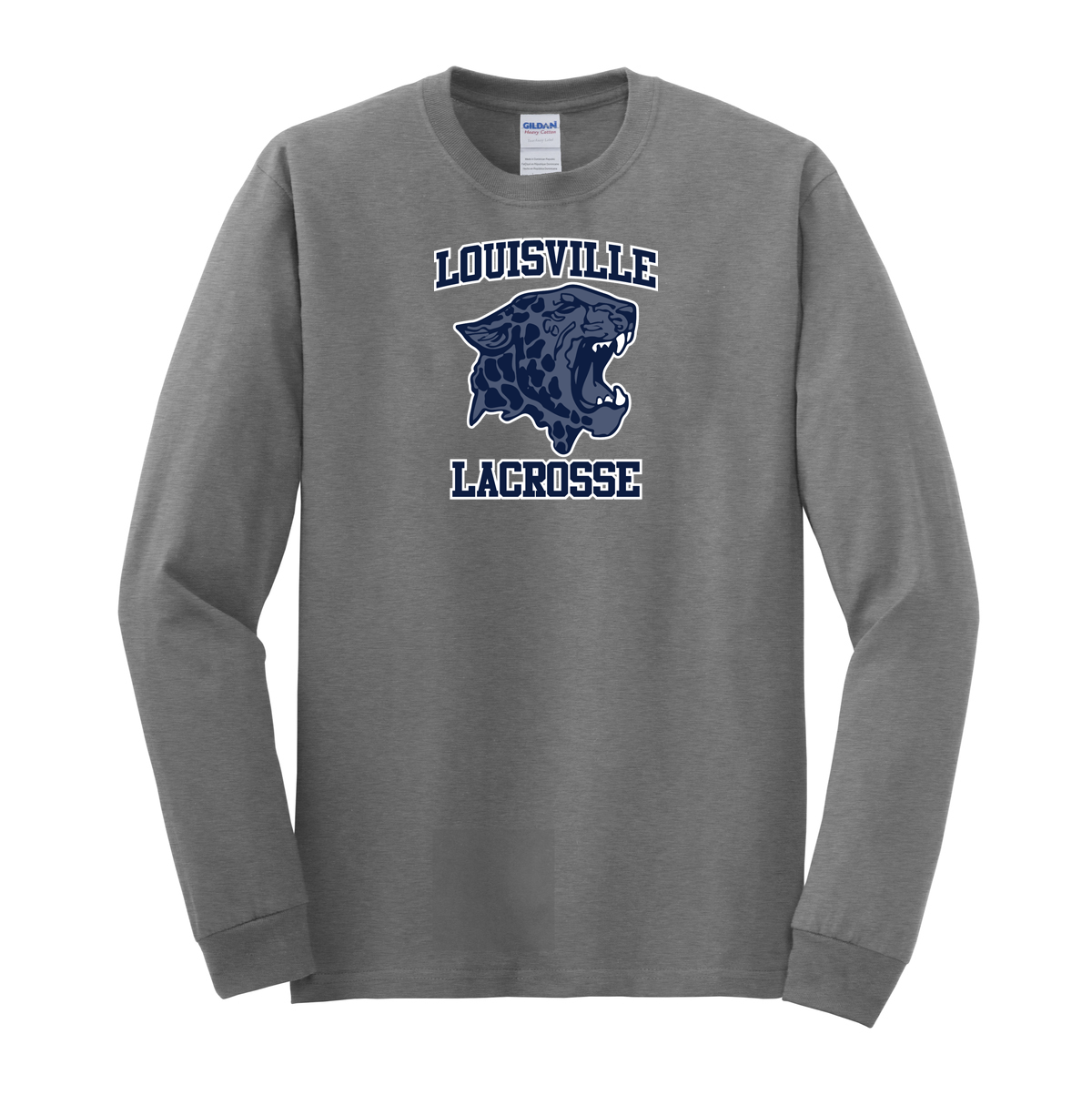 Louisville High School Lacrosse Cotton Long Sleeve Shirt