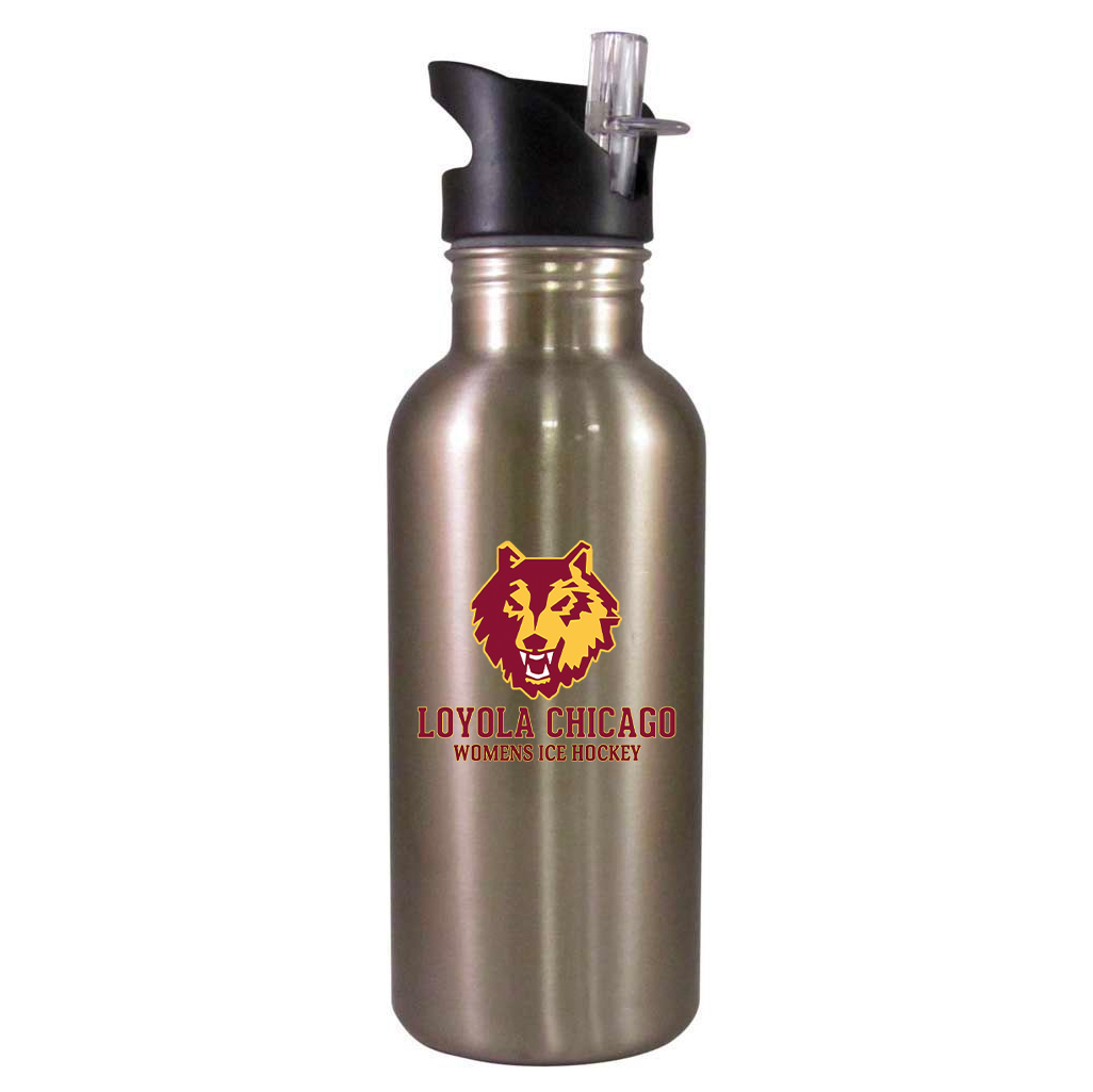 LUC Women's Ice Hockey Team Water Bottle