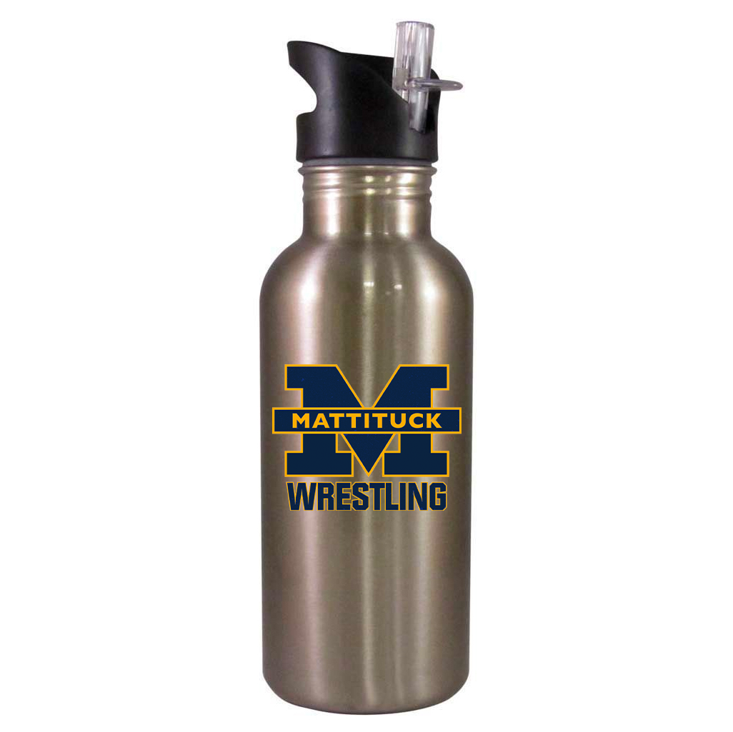 Mattituck Wrestling Team Water Bottle